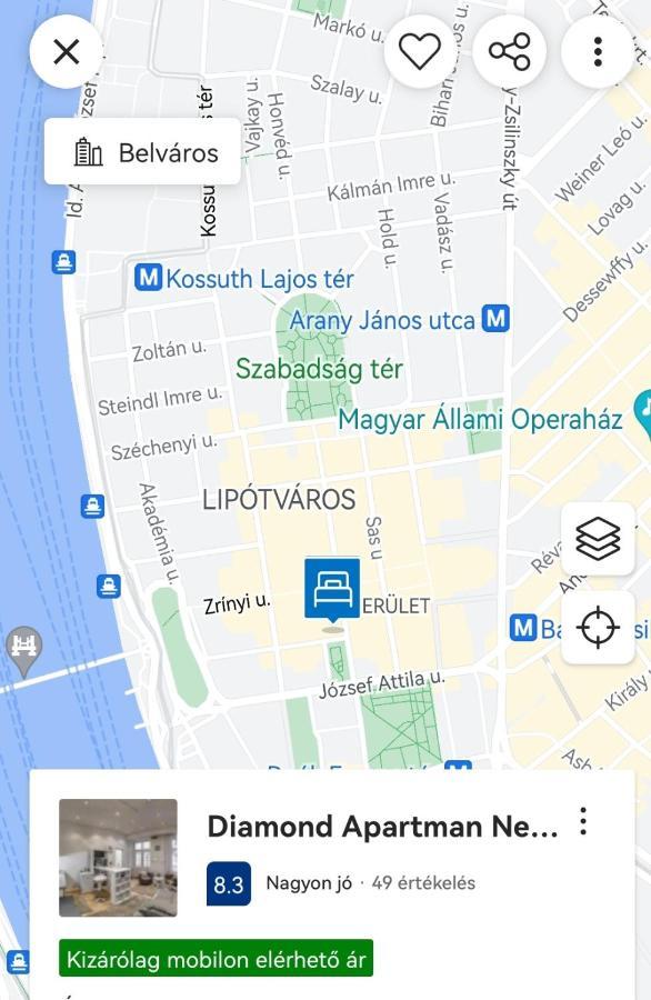 Diamond Apartman Near To Basilica 부다페스트 외부 사진